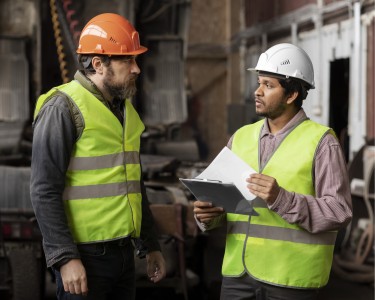 homens-de-tiro-medio-discutindo-no-trabalho